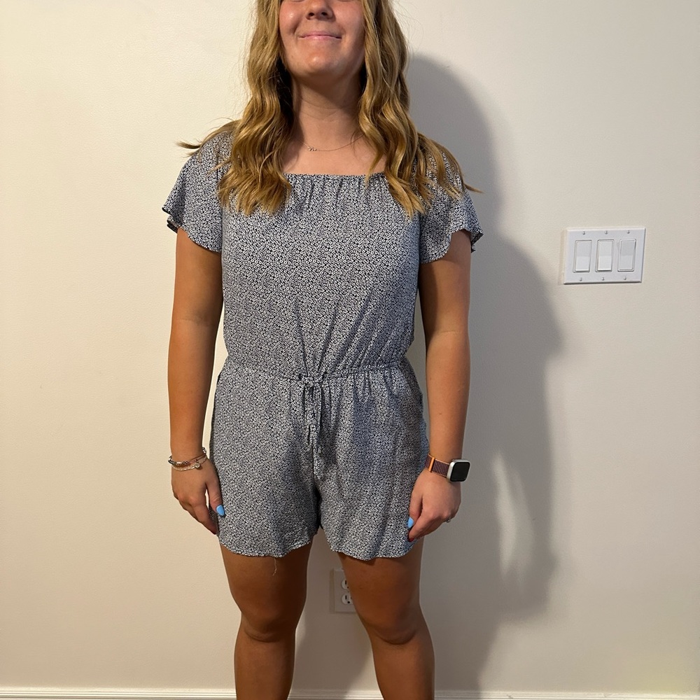 Blue Romper